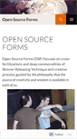 Mobile Screenshot of opensourceforms.com