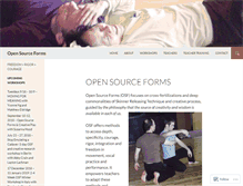 Tablet Screenshot of opensourceforms.com